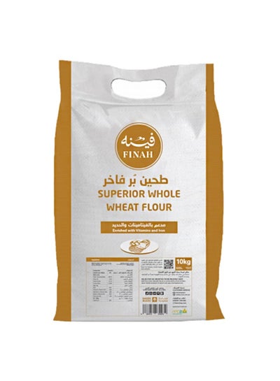 Buy Finah Superior Whole Wheat Flour, 10kg in Saudi Arabia