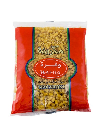 Buy Wafra Mezzi Sedanini Rigati Macaroni, 400g in Saudi Arabia