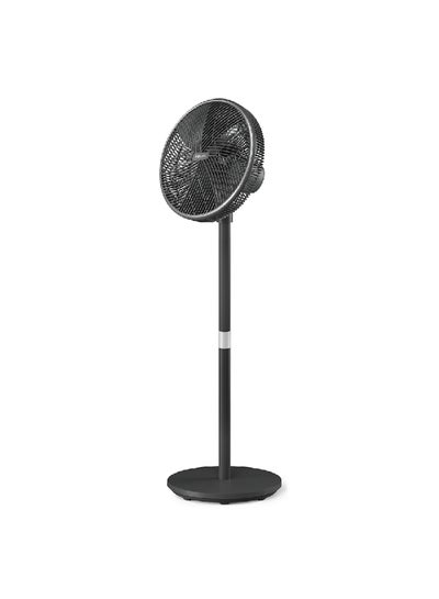 اشتري 42W 3000-Series High-Quality Pedestal Fan Black 125 x 37.2 x 40 cm CX3550/01 42 W CX3550/01 Black في السعودية