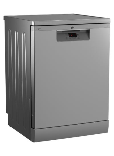 Buy Dish Washer 60cm 14 Setts Steam Gloss Hygiene Intense 5 Programs - Silver BDFN15421S BDFN15421S silver in Egypt