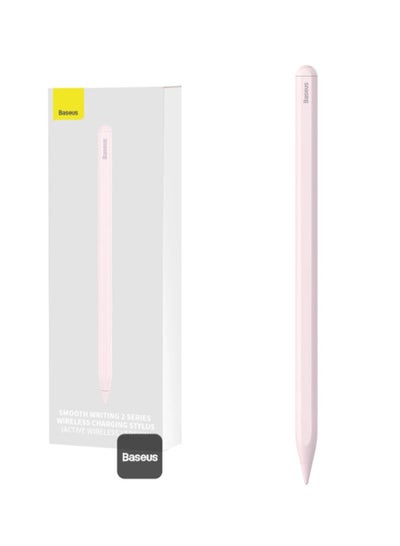 Buy Smooth Writing 2 Series Wireless Charging Smart iPad Pencil With Stylus Tip (Active Wireless Version) - Pink in Saudi Arabia