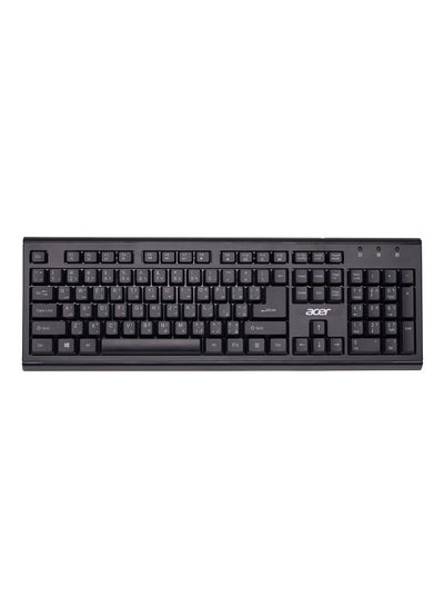 اشتري Wireless 2.4G Keyboard & Mouse Combo Set OKR120 - Black في السعودية