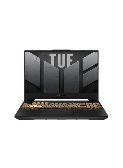 اشتري TUF Gaming F15 FX507ZC4 Laptop, 15.6" FHD IPS 144Hz Display, Intel Core i5-12500H, 16GB RAM, 512GB SSD, NVIDIA GeForce RTX 3050 4GB GPU, US ENG Backlit Keyboard, DOS, Jaeger Gray International English Jaeger Gray في الامارات