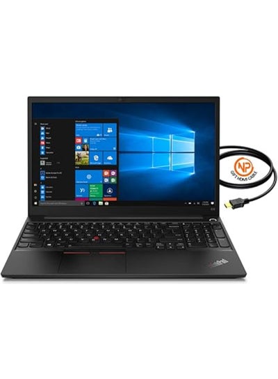 اشتري ThinkPad E16 Laptop With 15.6-Inch Display, Intel Core i7-1355U Processor/40GB RAM/1TB SSD/2GB Nvidia Geforce MX550 Graphics/Windows 11 Pro With Home Cable English Black في مصر