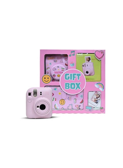 اشتري Instax Camera Mini 12 With Gift Box Album في مصر