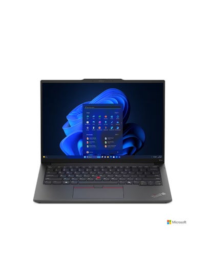 Buy Thinkpad E14 Laptop With 14-Inch Display, Intel Core i7-1355U Processor/8GB RAM/512GB SSD/2GB NVIDIA GeForce MX550 Graphics/Free DOS English/Arabic Black in Egypt