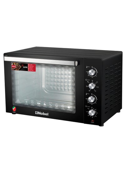 اشتري 100L Oven with Adjustable Temperature Control (70-250°C), 120-Minute Timer, Double Glass Door 100 L 2800 W NEO105PRO Black في الامارات