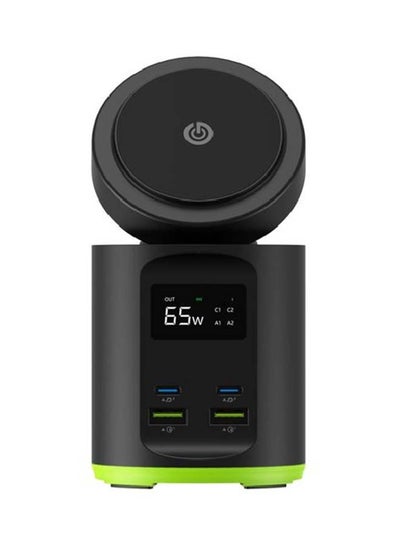 Buy Boost 65 Wireless Desk Charger + Multi-Port 65W Black in Saudi Arabia