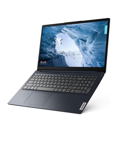 Buy Lenovo IdeaPad 1 15IGL7 - Intel Celeron N4020 up to 2.8GHz, 8GB RAM, 256GB SSD M.2 2242 PCIe 4.0x4 NVMe, Integrated Intel UHD Graphics 600, 15.6" HD (1366x768) TN 220nits Anti-glare - Abyss Blue English/Arabic ‎Abyss Blue in Egypt