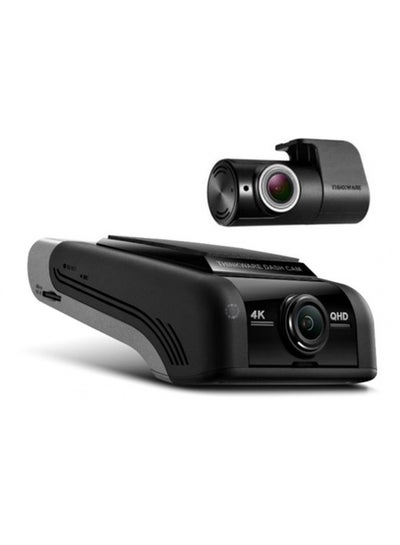 Buy U1000 Dash Cam - 4K Uhd 2160P Front And 2K Qhd Rear Dash Camera With Built-In Wi-Fi & Hardwire Lead For Battery Safe Parking Mode - Includes 64Gb Sd Card in Saudi Arabia