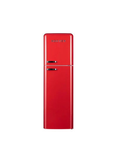 Buy 326 Ltr  Top Mount Refrigerator Retro HTR-M326-RR Red in UAE