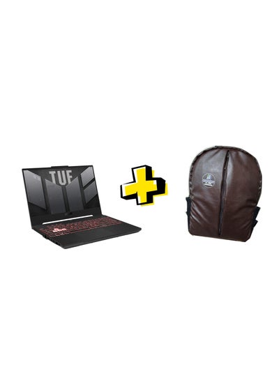 Buy TUF A15 Gaming Laptop With 15.6-Inch Display, Ryzen-9 Processor/16GB RAM/1TB SSD/DOS/8GB GeForce RTX 4070 Graphic Card  + Brown Bag English/Arabic Mecha Gray in Egypt