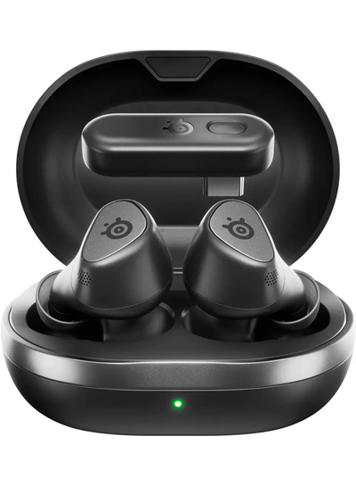 Buy Arctis GameBuds True Wireless Noise Cancelling Gaming Earbuds for PS5, PS4, PC, Switch - Black in UAE