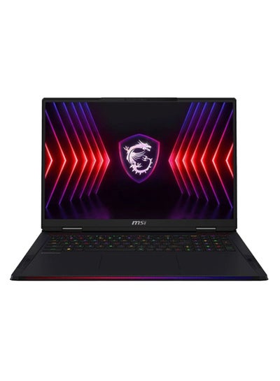 Buy Raider 18 HX A14VIG Gaming Laptop With 18-Inch Display, Core i9-14900HX Processor/32GB RAM/2TB SSD/16GB NVIDIA GeForce RTX 4090 Graphics Card/Windows 11 Home English/Arabic Black in Saudi Arabia