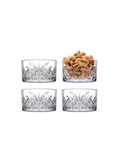 Buy Pasabahce Timeless Bowl Set of 4 bowls, (9cm Capacity 225ml),Bulgarian Made in Egypt