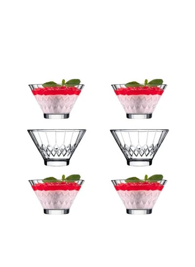 Buy Pasabahce Vanilla Bowl Set of 6bowls, (12cm Capacity 320ml),Turkey Made in Egypt