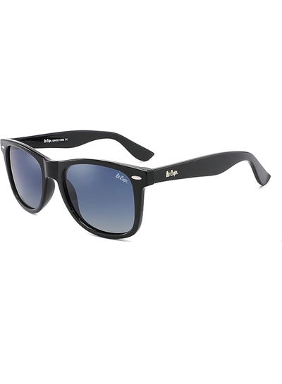 اشتري Polarized Sunglasses Shiny black  Frame Gradient blue  Lens - 52mm Lens - LC1018C01 في الامارات