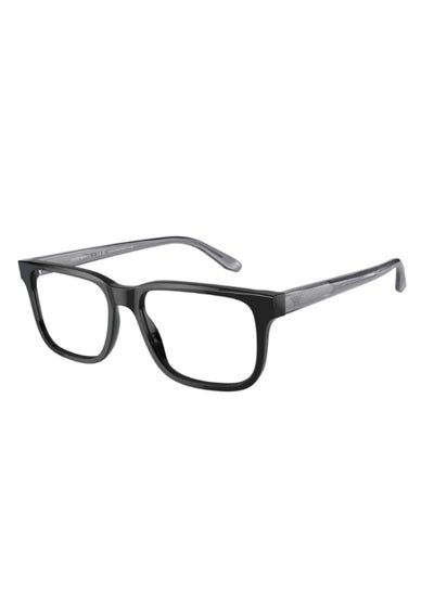 Buy Unisex Rectangular Shape Plastic Eyeglass Frames 5017 - Lens Size: 53 Mm - Black in Saudi Arabia