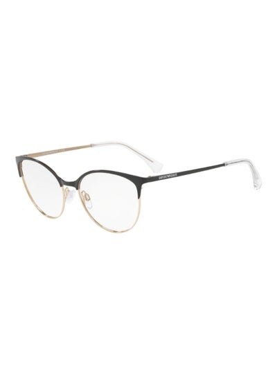 اشتري Women's Cat Eye Shape Plastic Eyeglass Frames 3014 - Lens Size: 54 Mm - Shiney Black في السعودية