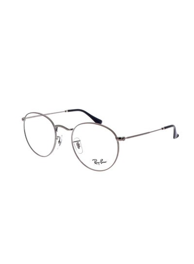 اشتري Men's Round Shape Plastic Eyeglass Frames 2502 - Lens Size: 47 Mm - Gunmetal في السعودية