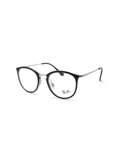 اشتري Women's Round Shape Plastic Eyeglass Frames 5852 - Lens Size: 51 Mm - Black في السعودية