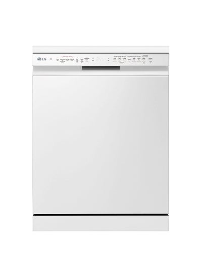 اشتري Dishwasher 14 Place Setting Inverter Direct Drive MotorSmart ThinQ WiFi White 97 kW DFC435FW White في السعودية