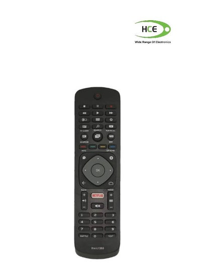 اشتري New Replacement Remote Control with Netflix Buttons Fit for Philips Smart TV, No Setup Required Universal Philips Remote Control 50PFL5601/F7 65PFL5602/F7 55PFL5602/F7 50PFL5602/F7 43PFL5602/F7 Black في الامارات