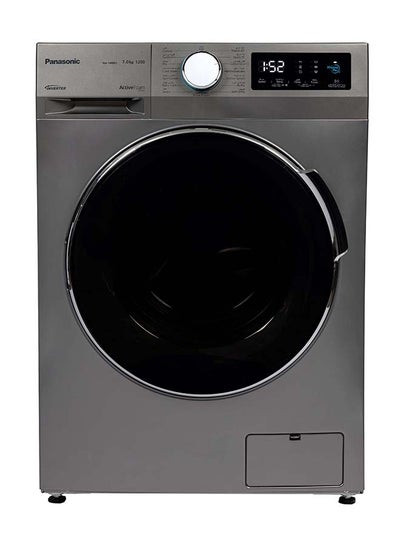 Buy Front Load Washing Machine 7kg Inverter Hygiene Care Silver 129 kW NA-14MG1LSA Silver in Saudi Arabia