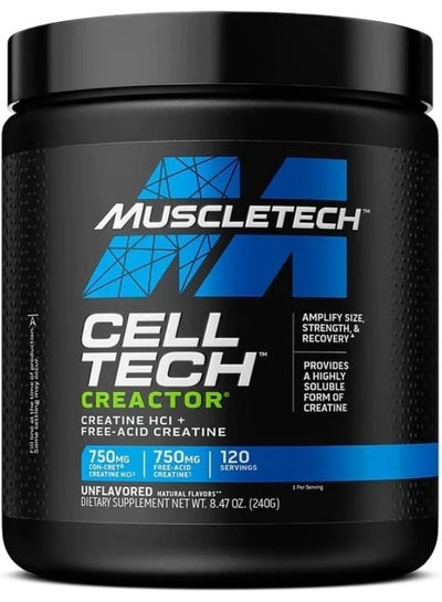 Buy Cell Tech Creactor 120 Servings Unflavored in UAE