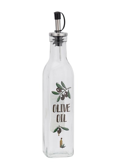 Buy Royalford Glass Oil Bottle| RF10673| Transparent Oil Dispenser| Olive Oil Dispenser| Kitchen Oil Bottle| 250ml Clear 250ml in UAE