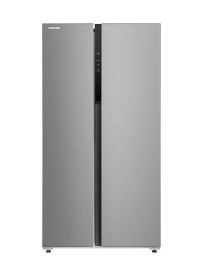 اشتري Side By Side Refrigerator 12.9Cuft Freezer 69Cuft  WIFI Origin Inverter Color Silver GR-RS780WI-PMU(49) Silver في السعودية