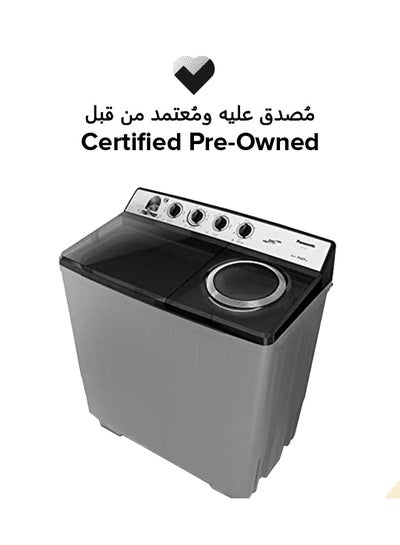 Buy Certified Pre Owned - Semi Automatic Twin Tub 14Kg Mode Washing Machine 710 kW NA-W14XG1BRN Light Grey in UAE