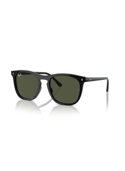 اشتري Unisex Square Shape  Sunglasses 2210 - 53 Mm - Black في السعودية