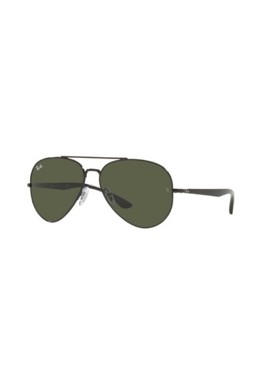 Buy Unisex Pilot Shape Metal Sunglasses 3675 - 58 Mm - Black in Saudi Arabia