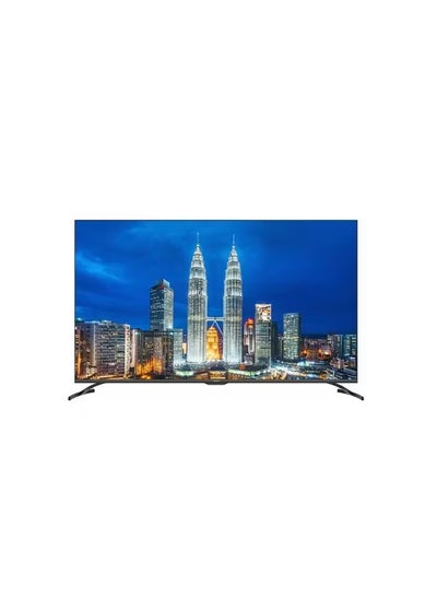 Buy TORNADO 4K Smart Frameless TV 50 Inch Built-In Receiver + Shahid VIP 6 Months Free Voucher less 50UA3400E Black in Egypt