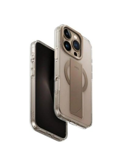 Buy Heldro Max FlexGrip Case for iPhone 16 Pro with Magnetic Charging - Taupe Gold in Egypt