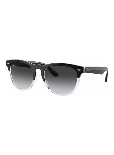 Buy Unisex Square Shape  Sunglasses 4471 - 54 Mm - Black On Transparent in Saudi Arabia