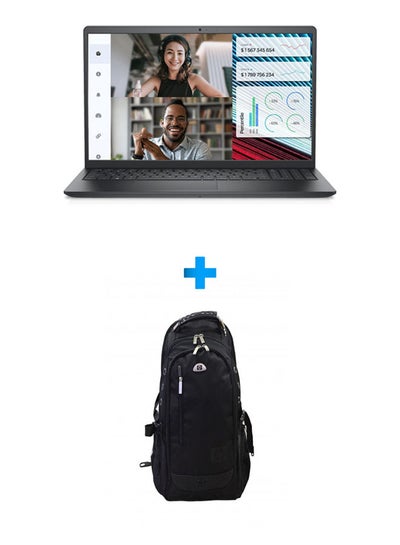 Buy Vostro 3520-3 Laptop With 15.6 Inch FHD /Core I3-1215U /4 GB Ram /256 GB SSD /Intel UHD /Ubuntu 20.04 Lts (Focal Fossa)/ English Black With HP Laptop Bags 1418 Backpack Black English Black in Egypt