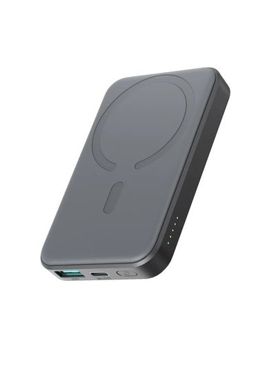 Buy 10000 mAh JR-W020 20W Mini Magnetic Wireless Power Bank - Black in Egypt