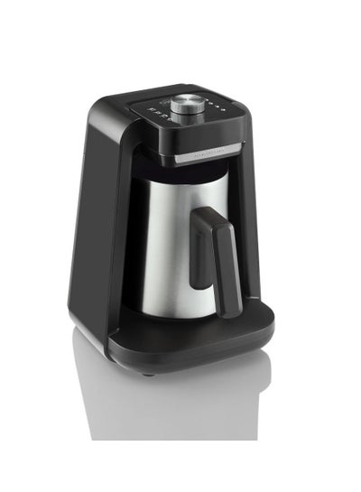 اشتري Okka Minio Rich Pro Turkish Coffee Maker 300 ml 480 W OK0026-K Black/Silver في الامارات