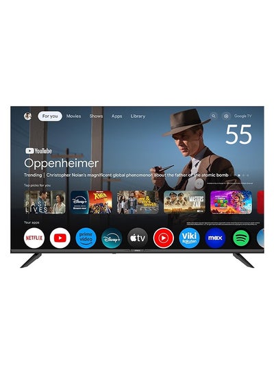 اشتري 4K UHD 55 Inches LED Smart TV, Google TV, Dolby Audio 55UH680G Black في الامارات