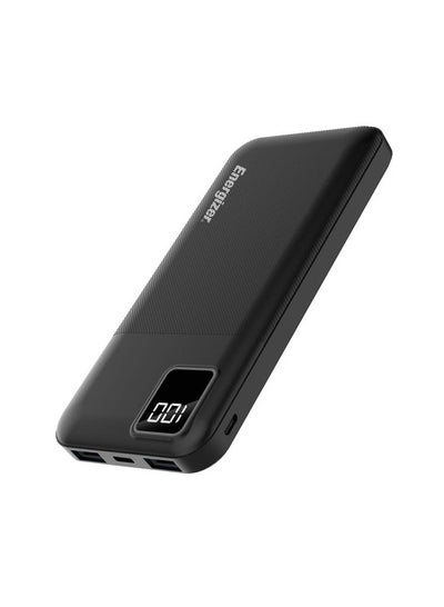 اشتري 1000 mAh ENERGIZER UE10031 BLACK, 10000MAH, USB C/ MICRO USB dual INPUT, dual OUTPUT with digital display black في مصر