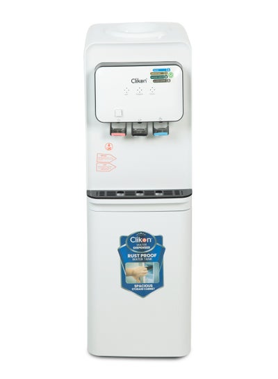 Buy Hot & Cold Water Dispenser with Stainless Steel Rust-Proof Boiling Tank, High-Efficiency Danfu Compressor, R134a Refrigerant, Temperature-Controlled, 500W Power CK4038 white in UAE