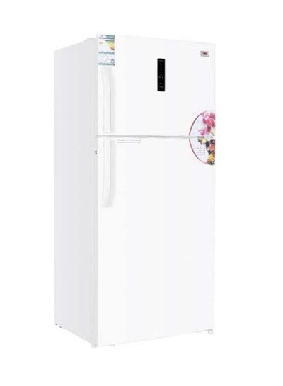 Buy Haam Refrigerator, Two Doors, White, 16.9 Feet, Inverter: HM640WRF-O23 INV HM640WRF-O23INV White in Saudi Arabia