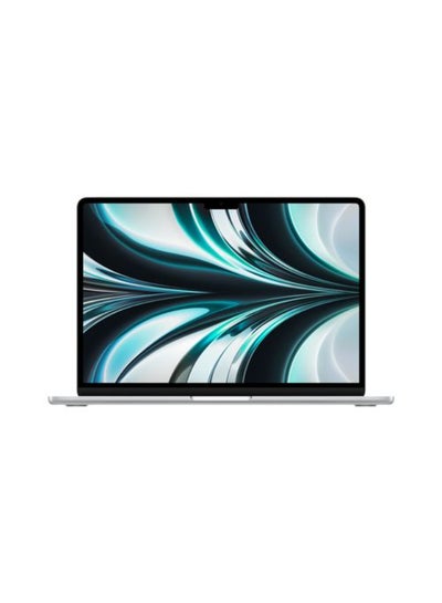 Buy 13.6-inch MacBook Air: Apple M2 chip with 8-core CPU and 8-core GPU, 16GB, 256GB SSD English/Arabic Silver in Saudi Arabia