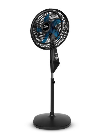 Buy Stand Fan 15 Inch Turbo 3 speed VY5391E2 Black 53 W VY5391E2 Black in Egypt