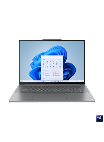 Buy Yoga Slim 7 Laptop With 15.3-Inch Display, Core Ultra 7 256V Processor/16GB RAM/1TB SSD/Intel Arc Graphics/Windows 11 English/Arabic Luna Grey in Saudi Arabia