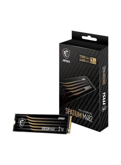 Buy SPATIUM M482 PCIe Gen4x4 M.2 2280 Internal SSD, 2TB Capacity, Up to 7000 MB/s Sequential Read & 6800 MB/s Sequential Write Speed, 1200 TBW, 3D NAND | S78-440Q730-P83 2 TB in UAE