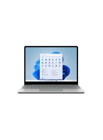 Buy Microsoft Surface Laptop GO 12.4" 10th Gen Ci5-16G-256GB - Win 10Pro-Platinum English Silver in Egypt