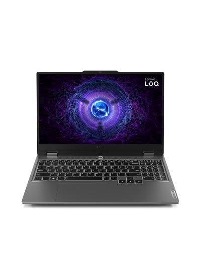 Buy LOQ 15IAX9 Gaming Laptop- Intel Core i5-12450HX, AI Chip: LA1, 4GB GDDR6 NVIDIA GeForce RTX2050, 16GB DDR5 RAM, 512GB SSD, 15.6" FHD (1920x1080) IPS 100% sRGB 144Hz, RGB Mouse English/Arabic Luna Grey in Egypt